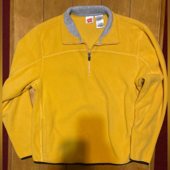 Men’s Hanes Size Small (34-36) 1/4 Zipper Pullover Fleece Sweatshirt With Pocket - Picture 6 of 14